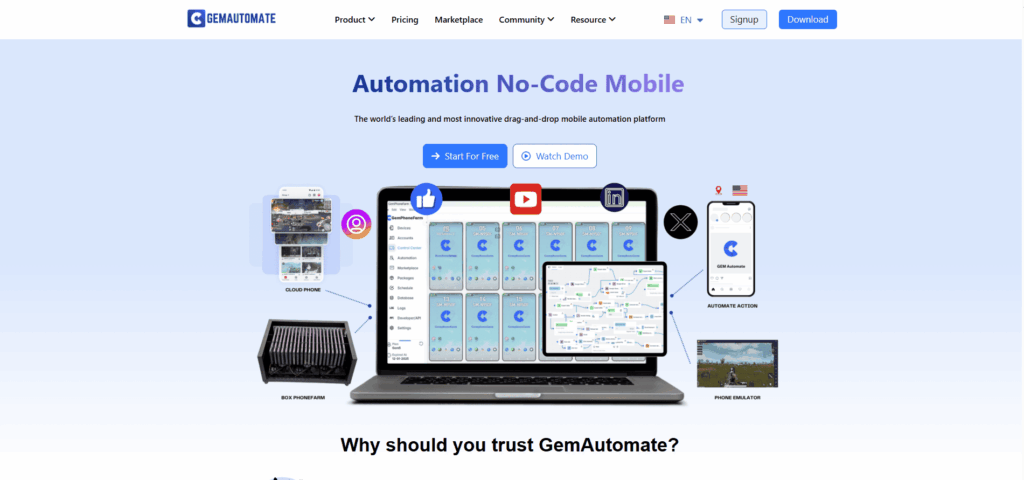 So sánh MaxCloudPhone với GemPhoneFarm: 5 Lý do mạnh mẽ bạn nên chọn ngay!
