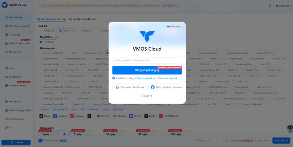 So sánh MaxCloudPhone với VmosPhone